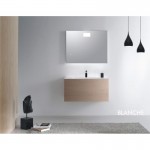 Wall Hung Vanity Blanche Series 900mm Washed Oak